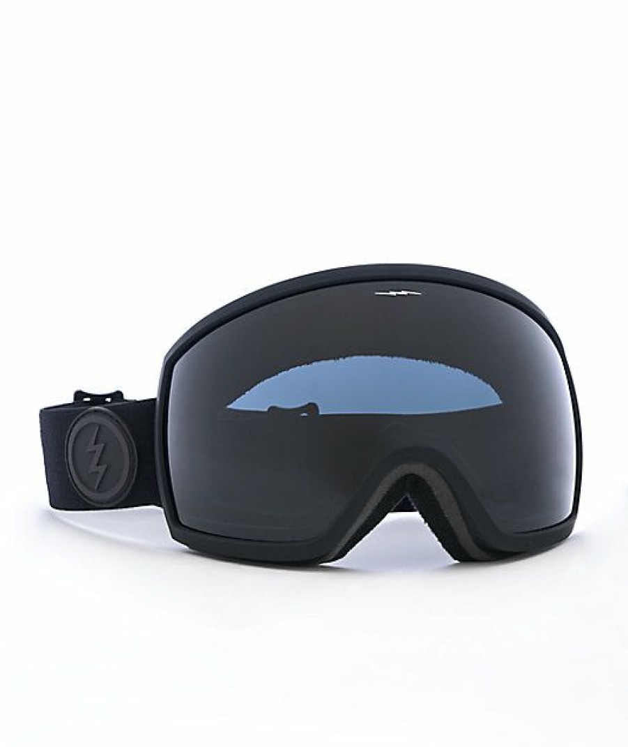 Snowboard * | Electric Eg2-T Murked Jet Black Snowboard Goggles Limit Offer