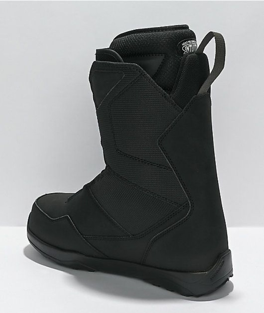 Snowboard * | Thirtytwo Men'S Shifty Boa Black Snowboard Boots 2022 Limit Offer