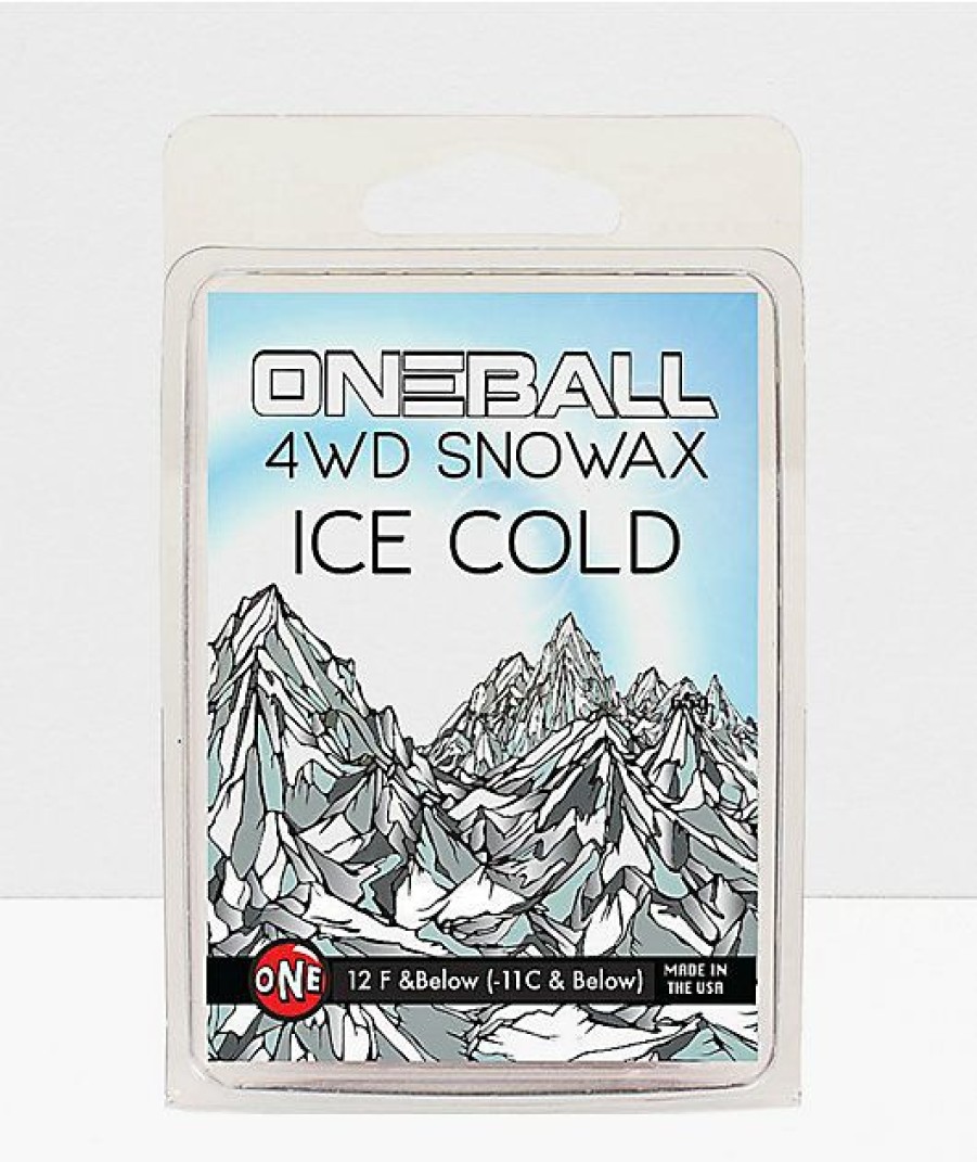 Accessories * | One Ball Jay 4Wd Ice Cold Mini Snowboard Wax Promotions