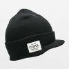 Beanies * | Coal The Uniform Black Brim Beanie Promotions