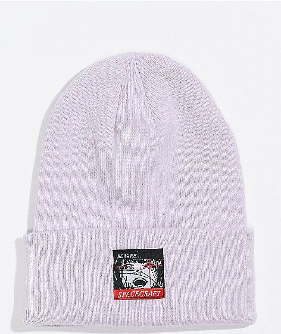 Beanies * | Spacecraft Lotus Beware Lavender Beanie Promotions