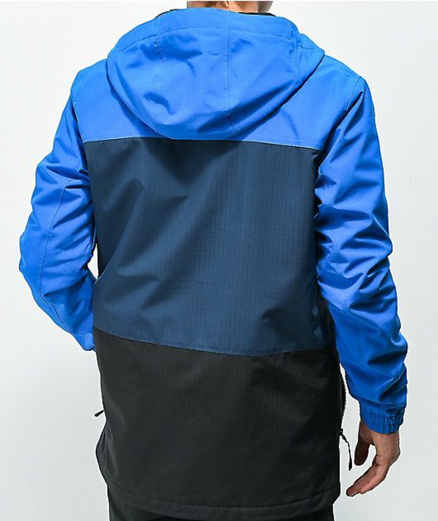 Clothing * | Aperture Penny Black & Blue 10K Snowboard Jacket Promotions