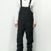 Snowboard * | Volcom Roan Black 15K Bib Snowboard Pants Limit Offer