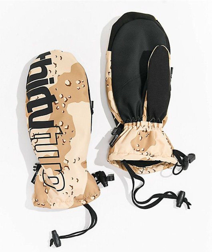 Snowboard * | Thirtytwo Corp Camo 10K Snowboard Mittens Limit Offer